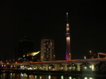 駒形橋から見える東京スカイツリー
